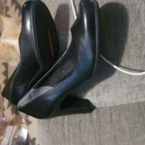 Rockport 7.5 black casual dress shoe